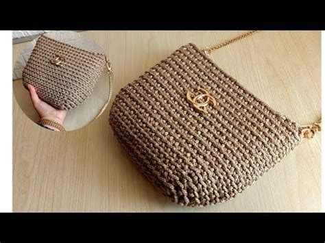 borsa chanel uncinetto - tutorial